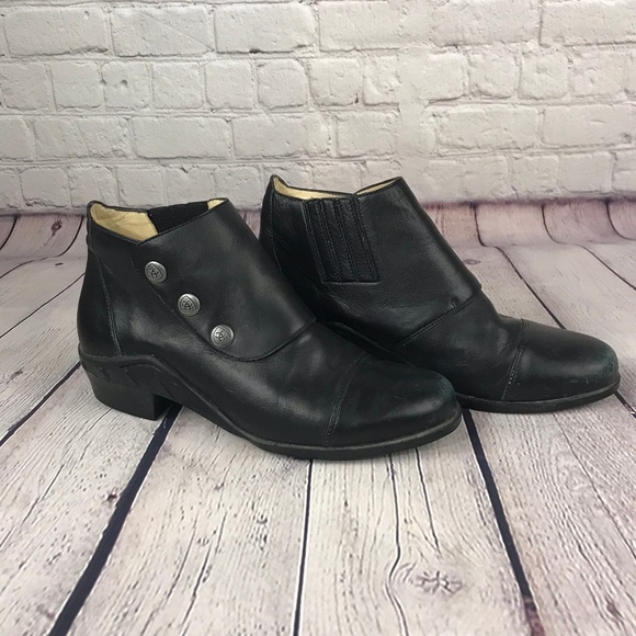 ariat black ankle boots
